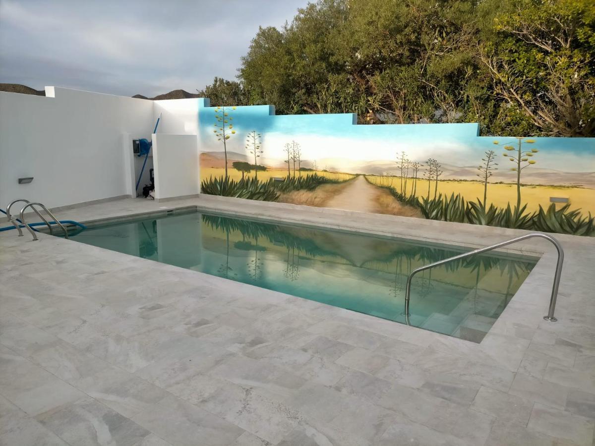 Apartamento Con Terraza Y Piscina Comunitaria Las Negras Bagian luar foto